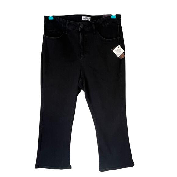 Ava & Viv Denim - NWT! Ava & Viv Black High Rise Ankle Bootcut Jean Size 14W R